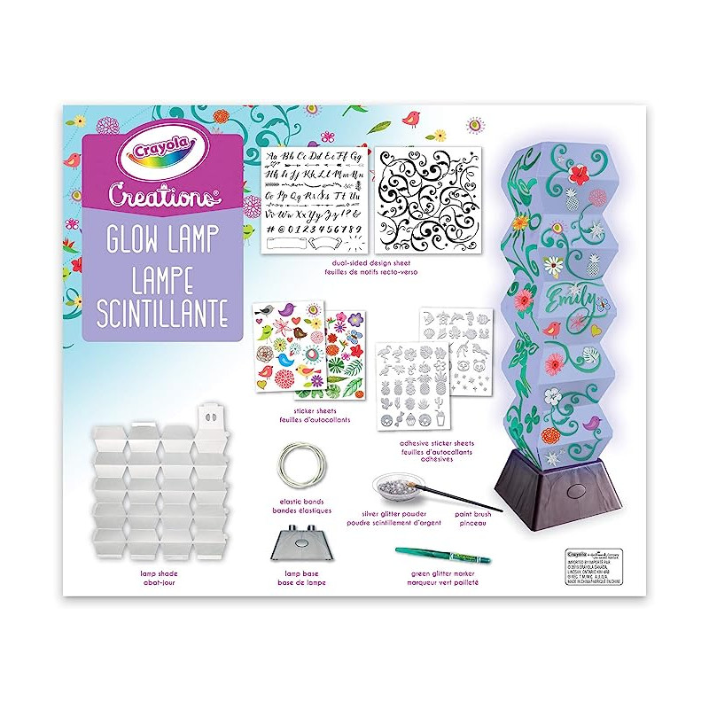 Crayola Glow Lamp Creations