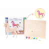 3D Wooden Puzzle & Paint Kit