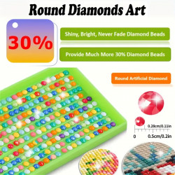 Santa Clause Diamon Dot Painting