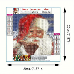 Santa Clause Diamon Dot Painting