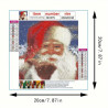 Santa Clause Diamon Dot Painting