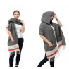 Hooded Cabin Pocket Scarf