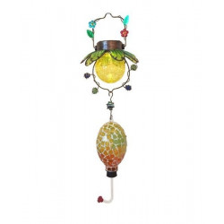 Mosaic Humming Bird Feeder & Solar Light